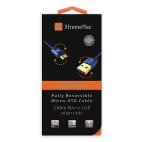 Câble XtremeMac Micro-USB à USB Pemium - 1,2M - Noir (XCL-RMU-13) — image 2
