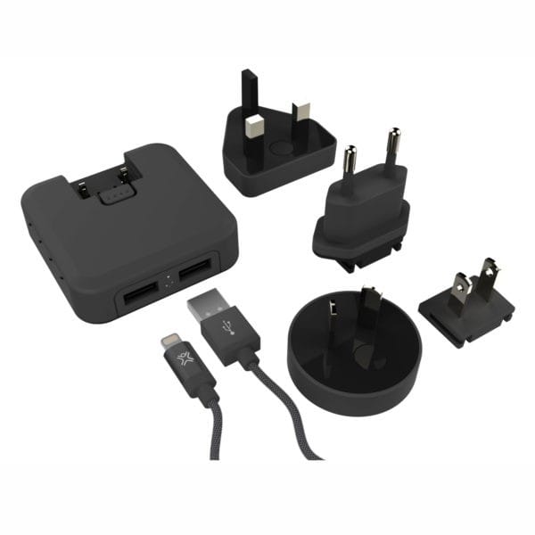 Chargeur XtremeMac - Double Port USB 2,4 / 12W - Noir (IPU-IHL2-13) — image 3