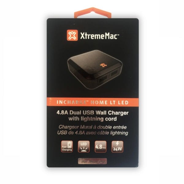 Chargeur XtremeMac - Double Port USB 2,4 / 12W - Noir (IPU-IHL2-13) — image 4