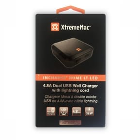 Chargeur XtremeMac - Double Port USB 2,4 / 12W - Noir (IPU-IHL2-13) — image 4