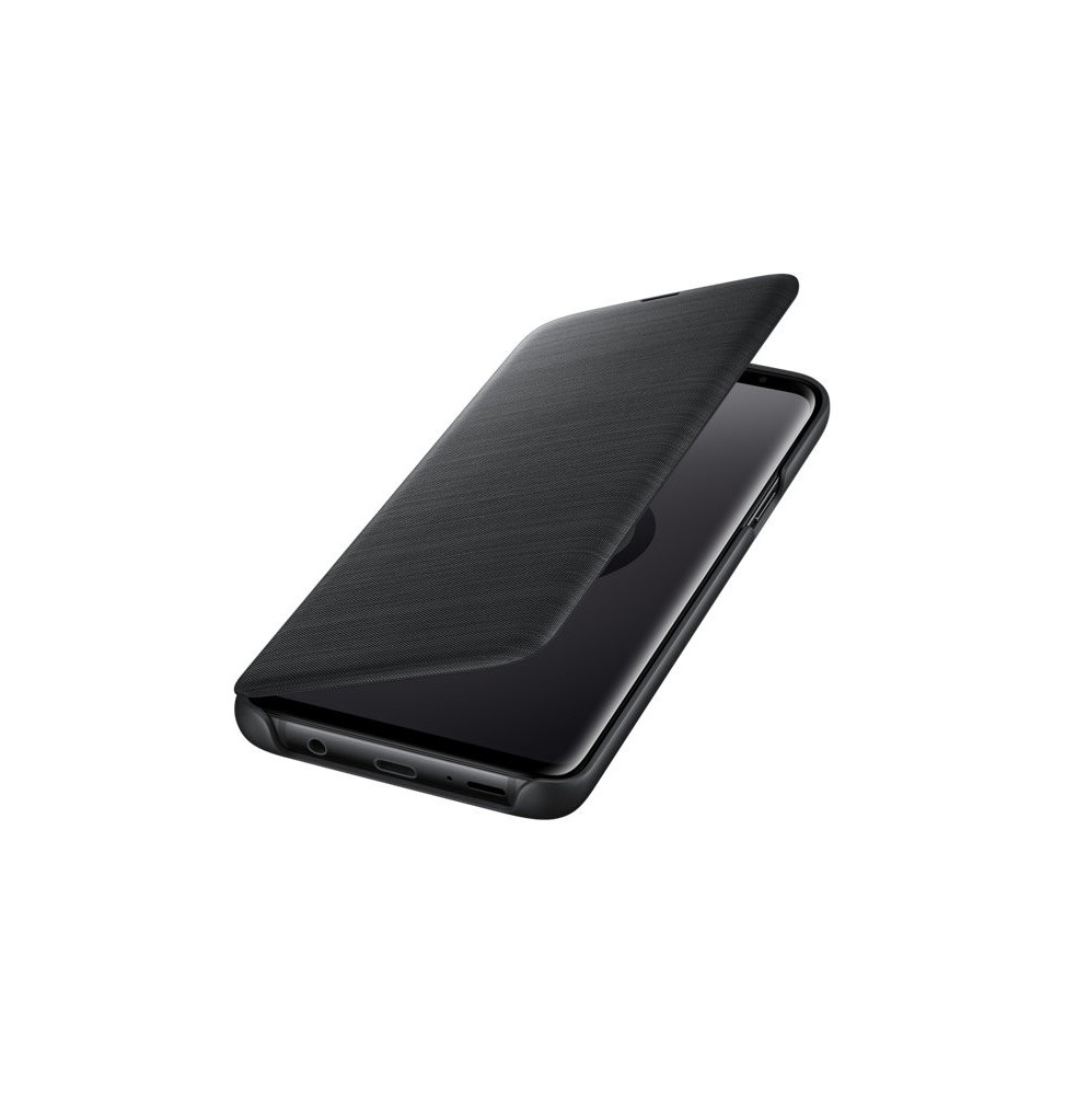 Étui Samsung LED View pour Galaxy S9+ (EF-NG965PBEGWW)