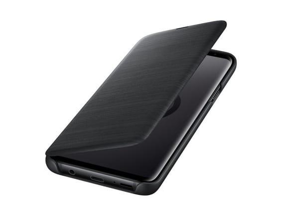 Étui Samsung LED View pour Galaxy S9+ (EF-NG965PBEGWW)
