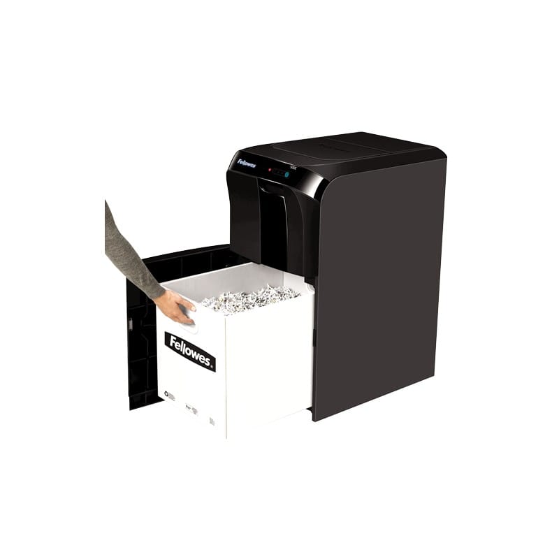 Destructeur Fellowes AutoMax 500C — Sécurité P-4 · 98 L · chargeur auto 500 feuilles — image 2