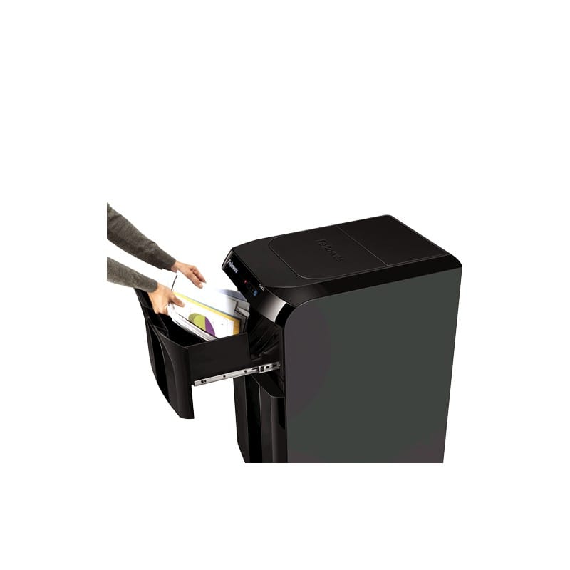 Destructeur Fellowes AutoMax 500C — Sécurité P-4 · 98 L · chargeur auto 500 feuilles — image 3