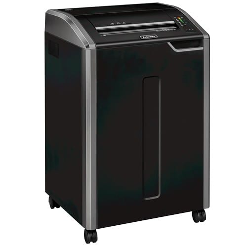 Destructeur Fellowes Powershred® 485Ci — Sécurité P-4 · 132 L · 32 feuilles/passage