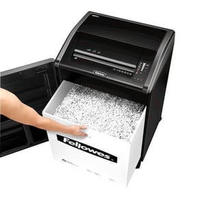 Destructeur Fellowes Powershred® 485Ci — Sécurité P-4 · 132 L · 32 feuilles/passage — image 2