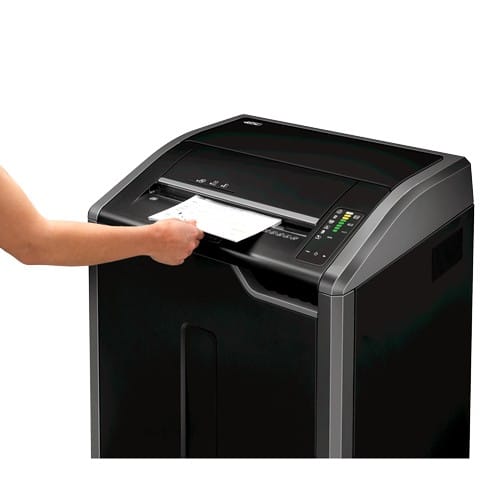 Fellowes Powershred® 485Ci Shredder — P-4 Security · 132 L · 32 sheets/pass — image 4