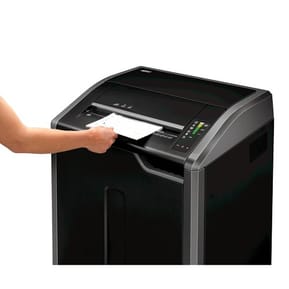 Destructeur Fellowes Powershred® 485Ci — Sécurité P-4 · 132 L · 32 feuilles/passage — image 4