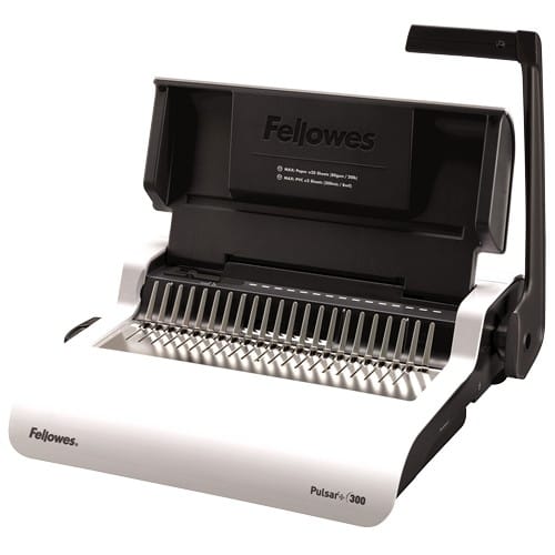 Fellowes Pulsar+ 300 Plastic Comb Binding Machine (5627601) — image 1