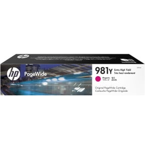 HP 981Y Magenta - Cartouche PageWide très haut...