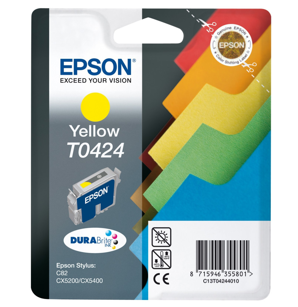 Cartouche d'encre Epson "Intercalaires" jaune (C13T04244010)