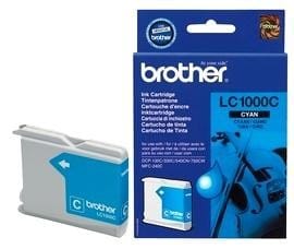 Cartouche d'encre Brother cyan (LC1000C)