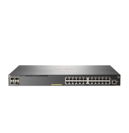 Switch Administrable Aruba 2930F 24 ports PoE+ 4SFP+ (JL255A)