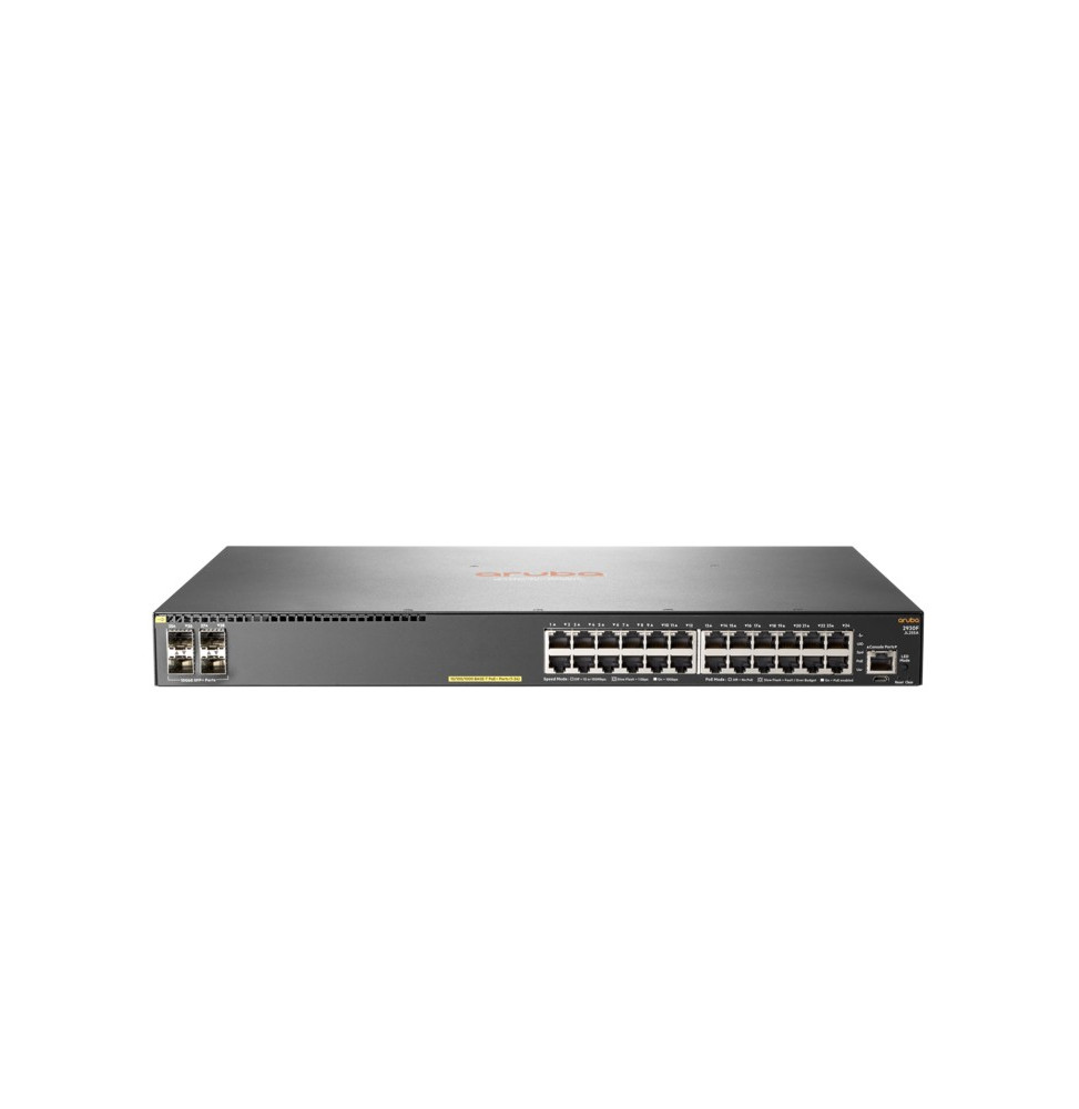 Switch Administrable Aruba 2930F 24 ports PoE+ 4SFP+ (JL255A)