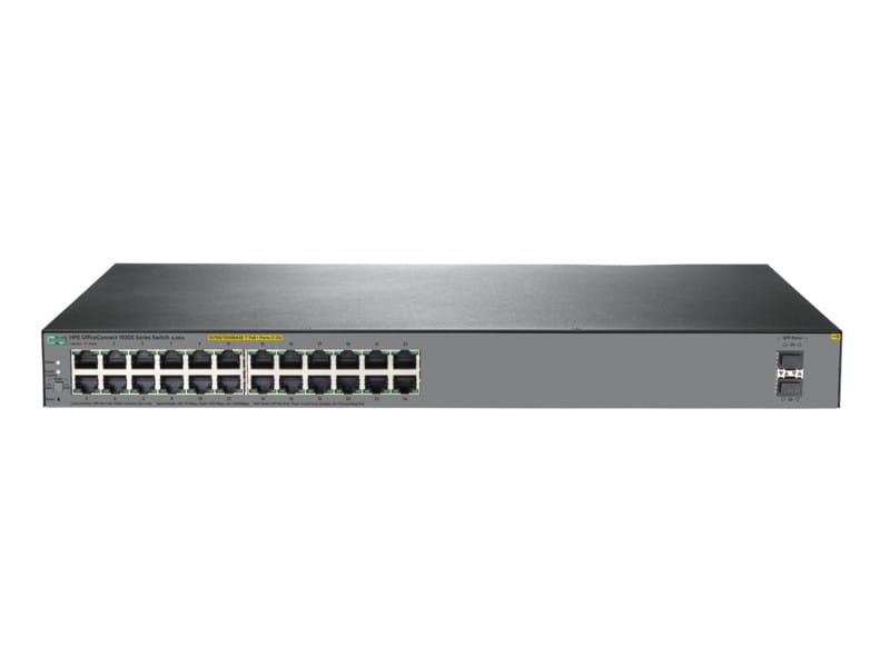 جهاز Switch مُدار HPE OfficeConnect 1920S 24 منفذ 2SFP PoE+ 370W (JL385A) — صورة 1
