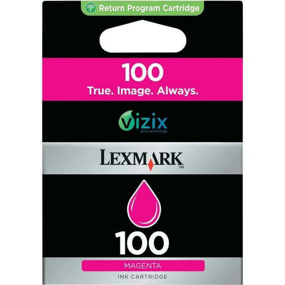 Cartouche d'encre Lexmark Return Programme magenta 100 (14N0901E)