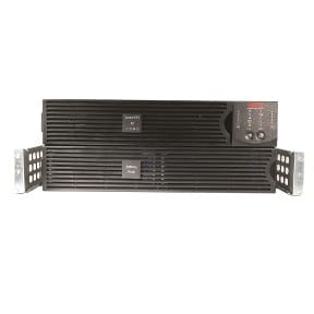 Onduleur APC ON-LINE double conversion Smart-UPS RT 1 000 VA 230V Rack avec carte réseau (SURT1000RMXLI-NC)