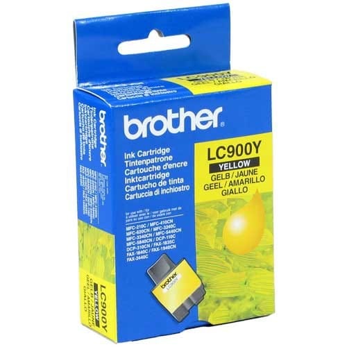 Cartouche d'encre Brother jaune (LC900Y)