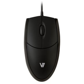 Souris USB V7 Filaire à LED optique - Noir (MV3000010-BLK-5E)