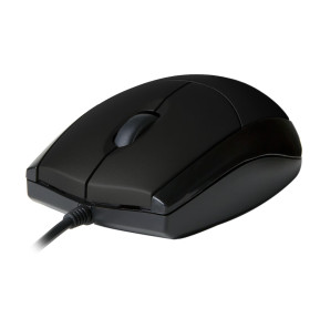 Souris USB V7 Filaire à LED optique - Noir (MV3000010-BLK-5E)