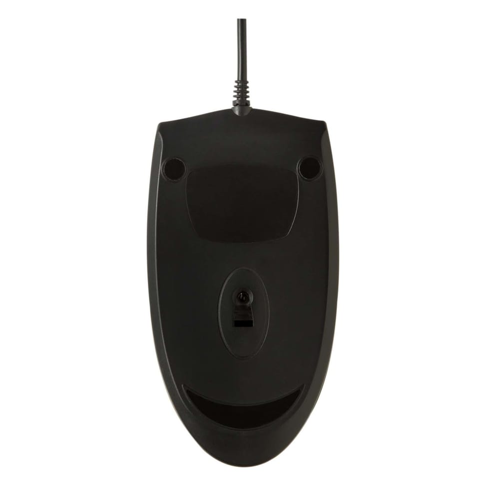 Souris USB V7 Filaire à LED optique - Noir (MV3000010-BLK-5E) — image 4