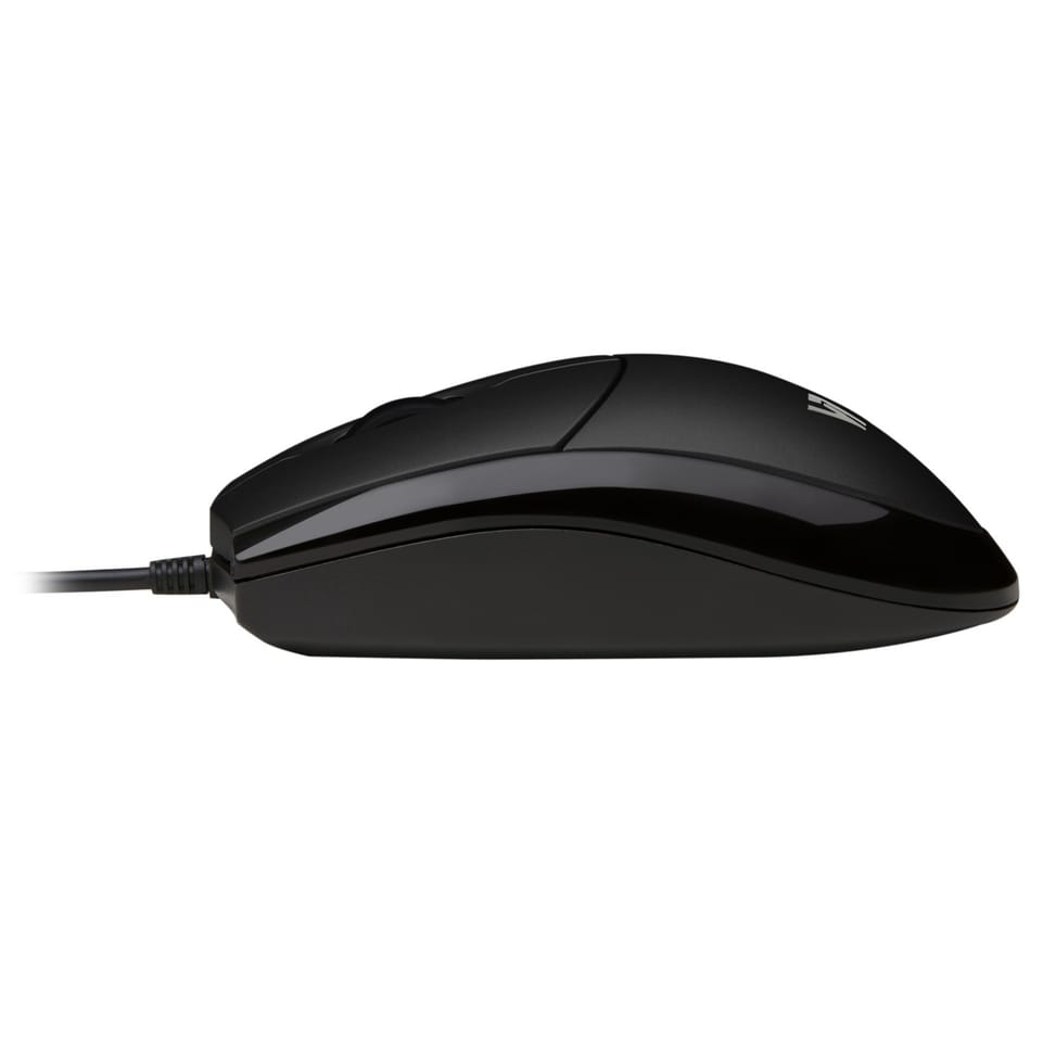 Souris USB V7 Filaire à LED optique - Noir (MV3000010-BLK-5E) — image 6