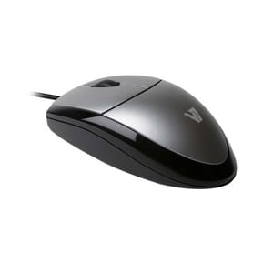 Souris USB V7 Filaire à LED optique - Gris (MV3000010-5EC)