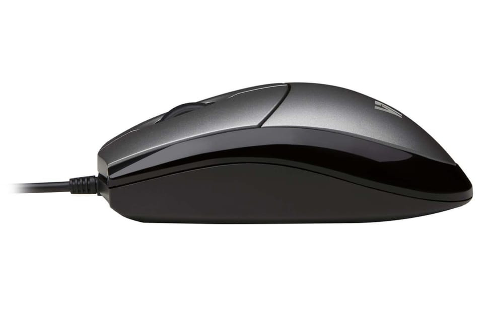 Souris USB V7 Filaire à LED optique - Gris (MV3000010-5EC) — image 3