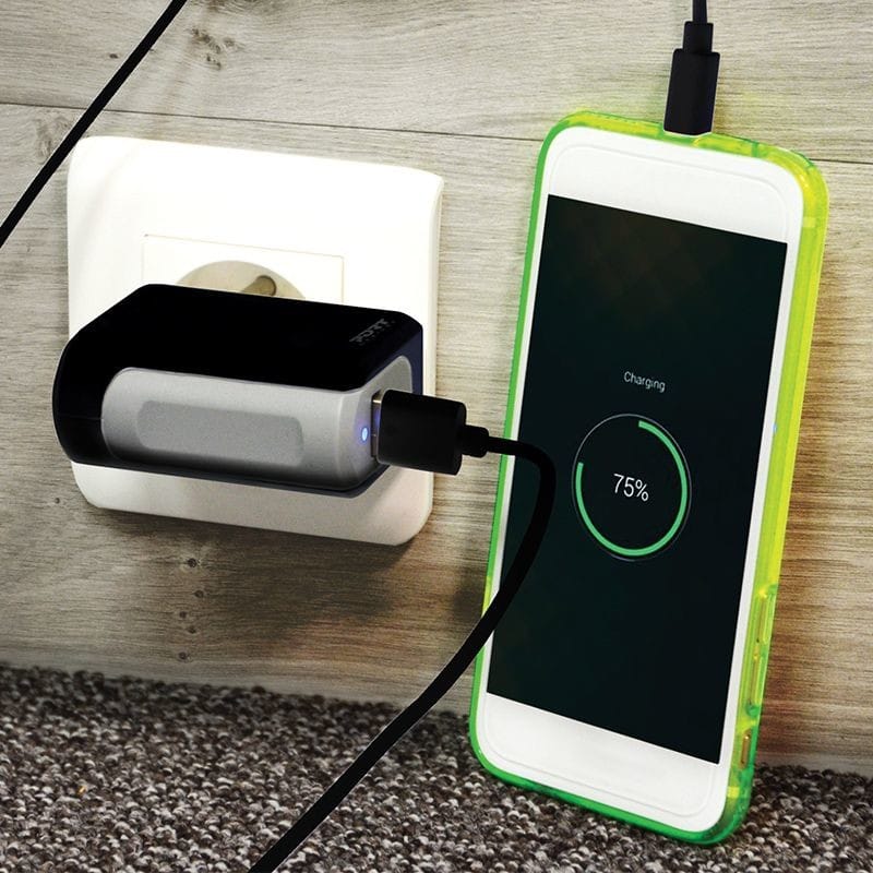 Chargeur USB 2en1 PortDesigns mural et voiture avec câble (900023) — image 5