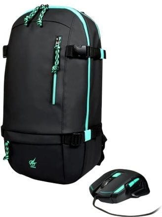 Pack Gaming AROKH PortDesigns - Sac à dos BP-1 et Souris X-1 (901752)