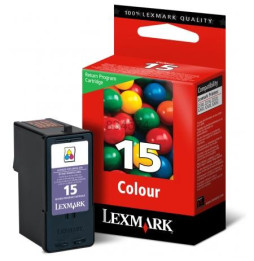 Cartouche d'encre Lexmark Return Programme couleur N 15 (18C2110E)