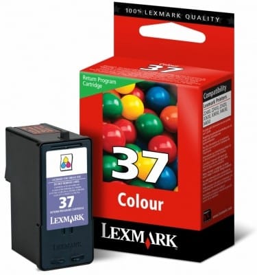 Cartouche Lexmark Return Programme couleur N 37 (18C2140E)