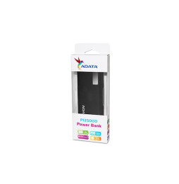 Banque d'alimentation ADATA P12500D - Powerbanck à 12500 mAh