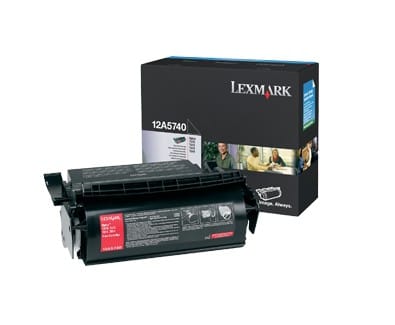 Cartouche toner Lexmark (10K) Optra T61x noir (12A5740)