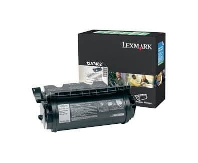 Cartouche toner Lexmark Return Programme haute capacité (21K) T630, T632, T634 noir (12A7462) — image 1