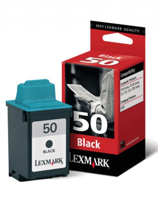 Cartouche Lexmark noir N 50 (17G0050E) — image 1