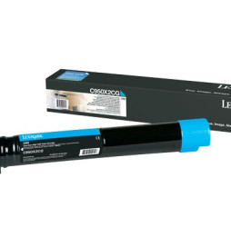 Cartouche cyan Lexmark très haute capacité C950 (C950X2CG)