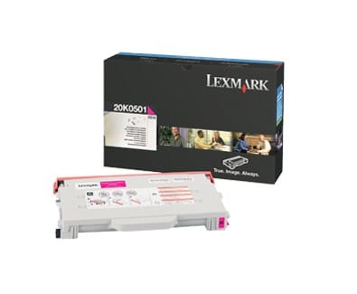 Cartouche toner Lexmark (3K) C510 magenta (20K0501) — image 1