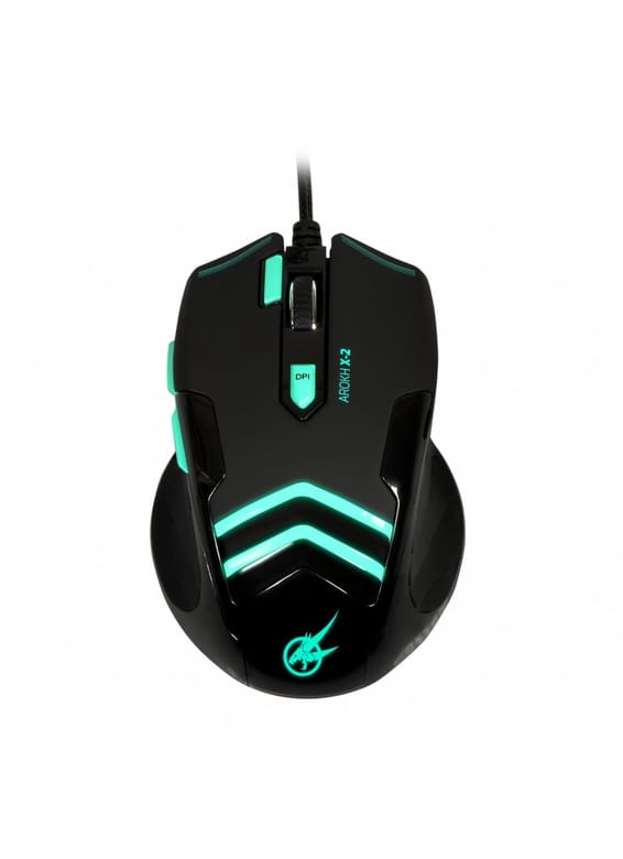 Souris Gaming PortDesigns - AROKH X-2 Optique 7 boutons 3500 DPI (901401)