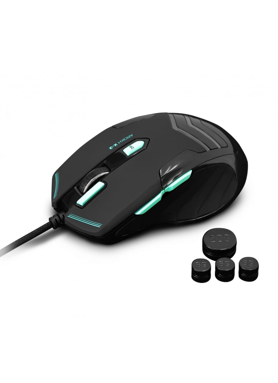 Souris Gaming PortDesigns - AROKH X-2 Optique 7 boutons 3500 DPI (901401) — image 2