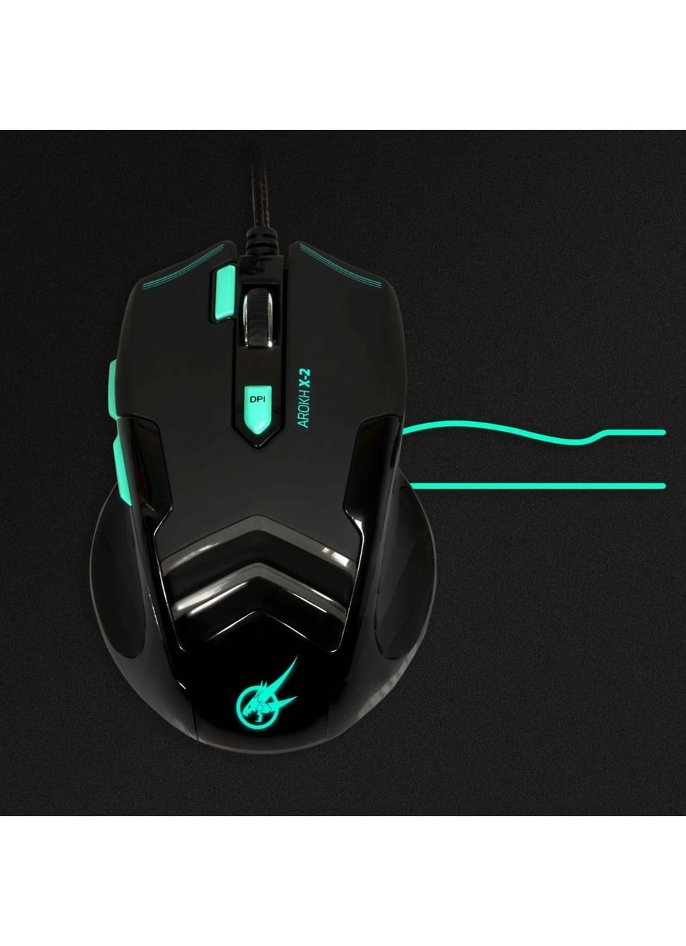 Souris Gaming PortDesigns - AROKH X-2 Optique 7 boutons 3500 DPI (901401) — image 5