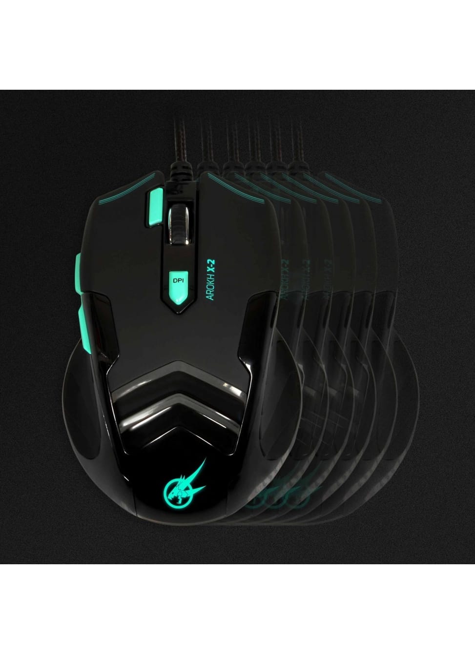 Souris Gaming PortDesigns - AROKH X-2 Optique 7 boutons 3500 DPI (901401) — image 7
