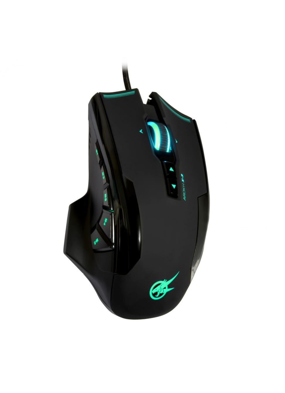 Souris Gaming PortDesigns - AROKH X-3 Optique 12 boutons 8200 DPI (901402) — image 2