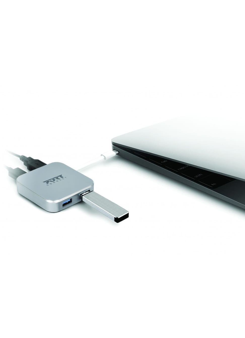 Hub USB 3.0 PortDesigns - 4 Ports Type C (900123) — image 3