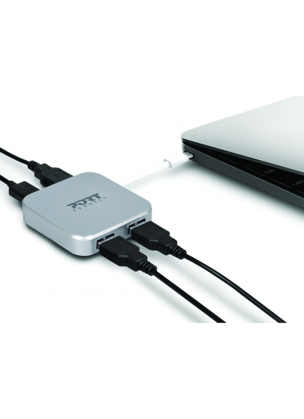 Hub USB 3.0 PortDesigns - 4 Ports Type C (900123) — image 4