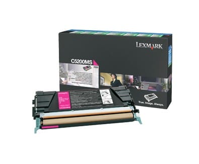 Cartouche toner Lexmark Return Programme (1,5K) C520, C530 magenta (C5200MS) — image 1