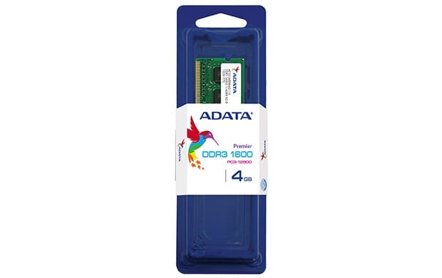 Barrette mémoire ADATA SO-DIMM 2GB DDR3 1600MHz - PC Portable (AD3S1600C2G11) — image 2
