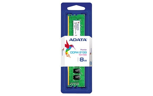 Barrette mémoire ADATA 8GB DDR4 2133MHz PC4-17000 - PC Bureau — image 2
