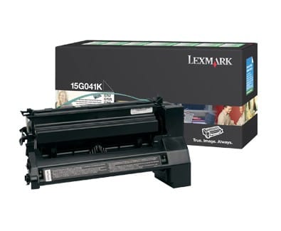 Cartouche toner Lexmark Return Programme (6K) C752, C762, X752e, X762e noir (15G041K)