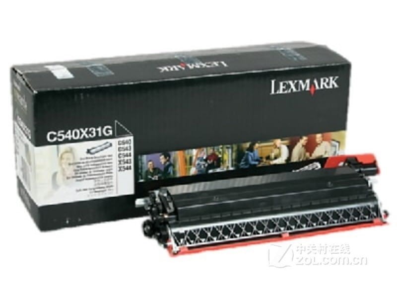 Kit de développement Lexmark d'origine noir (C540X31G) — image 1